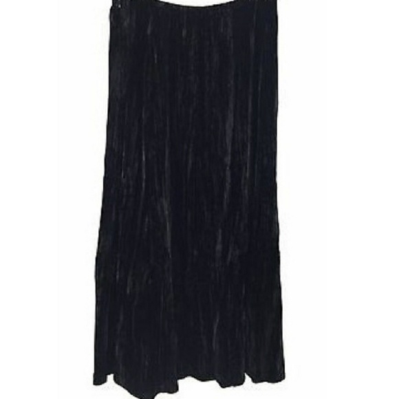 J. Jill Dresses & Skirts - J. Jill Silk Velvet Long Skirt J. Jill Dresses & Skirts - J. Jill Silk Velvet Long Skirt